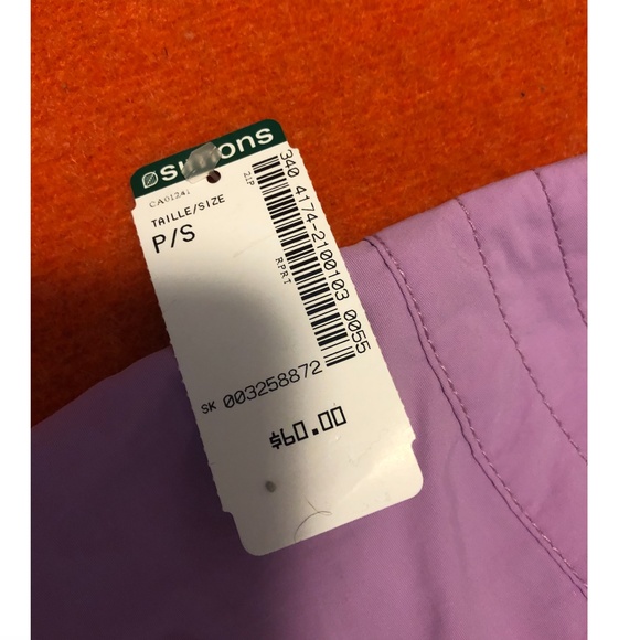 Billabong retro lilac high rise shorts NWT - Picture 7 of 8